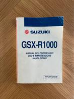 GSX-R1000 instruction manual K8, Verzenden