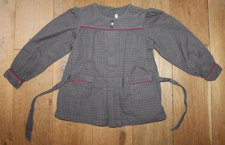Blouse van Jacadi maat 8, Kinderen en Baby's, Kinderkleding | Maat 128, Zo goed als nieuw, Meisje, Overhemd of Blouse, Ophalen of Verzenden