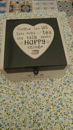 Houten Theekist met Vakken, Ophalen of Verzenden