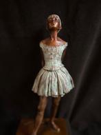 Bronzen ballerina Degas subtiel gekleurd 40cm!! zuiver brons, Antiek en Kunst, Ophalen of Verzenden
