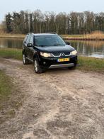 Mitsubishi Outlander 2.4 MPI 2WD 2008 Zwart, Auto's, Mitsubishi, Voorwielaandrijving, Stof, Outlander, Zwart