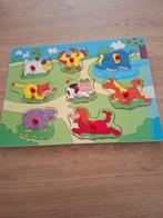 Houten puzzel, Ophalen of Verzenden, Zo goed als nieuw