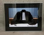 Mooie foto van een toga in een lijst., Ophalen, Zo goed als nieuw, Metaal of Aluminium, 50 tot 75 cm