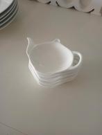 5 schaaltjes voor een theezakjes., Ophalen of Verzenden, Zo goed als nieuw, Overige stijlen, Schaal of Schalen