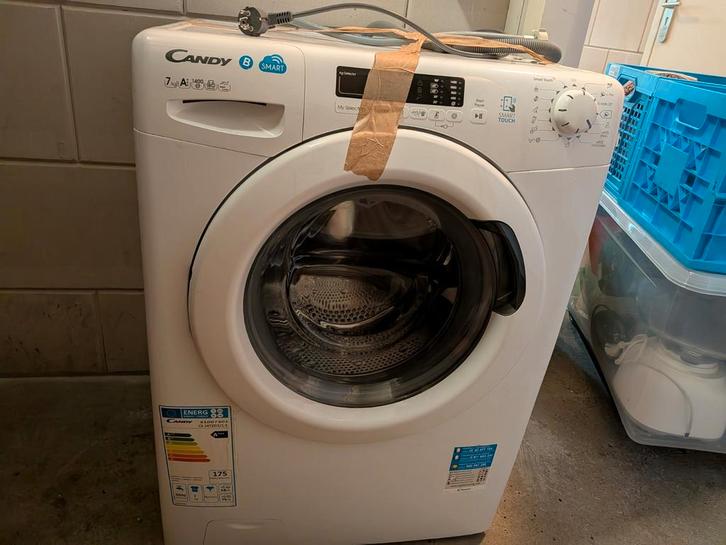 Candy CS 1472D3/1-S Wasmachine - 7kg, Witgoed en Apparatuur, Wasmachines, Gebruikt, 6 tot 8 kg, 85 tot 90 cm, 1200 tot 1600 toeren