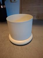 Nieuw hema stale bloempot, Tuin en Terras, Rond, Ophalen of Verzenden, Zo goed als nieuw, Aardewerk