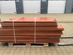 Rode Kempas massieve parketvloer. 13 cm breed 2 cm dik 42 m2, Doe-het-zelf en Verbouw, Vloerdelen en Plavuizen, 150 cm of meer