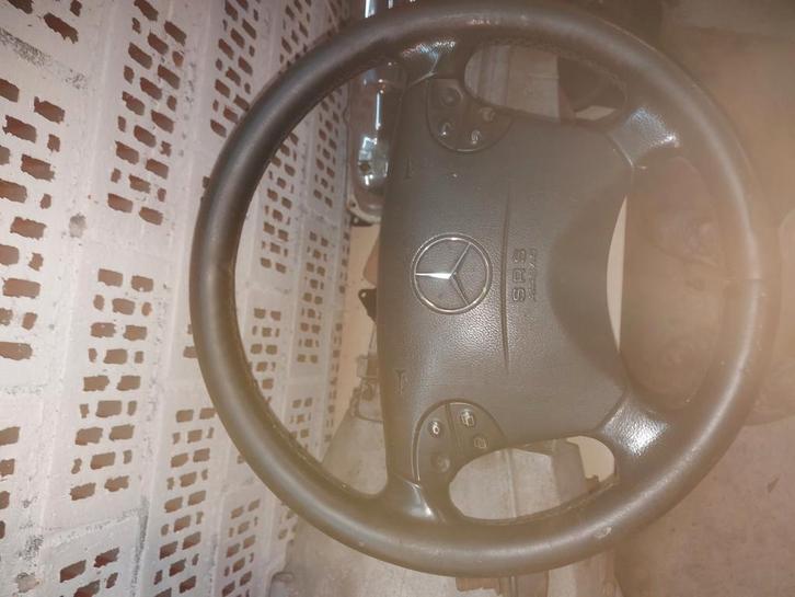 Origineel Mercedes-stuur met airbag & knoppen – W210 / W202, Auto-onderdelen, Interieur en Bekleding, Ophalen of Verzenden