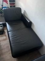 Leren sofa met poef, Overige maten, Minder dan 75 cm, 150 tot 200 cm, Leer