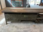 Oude werkbank, Ophalen of Verzenden, Gebruikt, 170 cm of meer