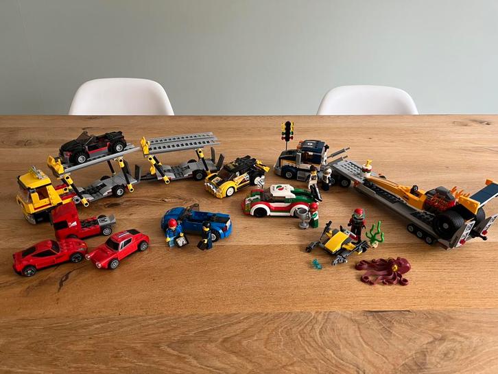 Lego sets 60060 60053 60090 60113 60151 30193 40191 30191, Kinderen en Baby's, Speelgoed | Duplo en Lego, Zo goed als nieuw, Lego