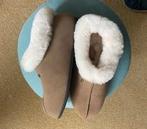 Pantoffels Beige met Bont maat 41  ( Hush puppies Nieuw ), Beige, Nieuw, Ophalen of Verzenden, Pantoffels of Sloffen