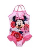 Minnie Mouse Zwempak / Badpak LR - Maat 122 - 128 - Disney, Disney, Meisje, Badpak, Nieuw
