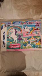 Clementoni unicorn puzzels 3 stuks, Zo goed als nieuw, Ophalen