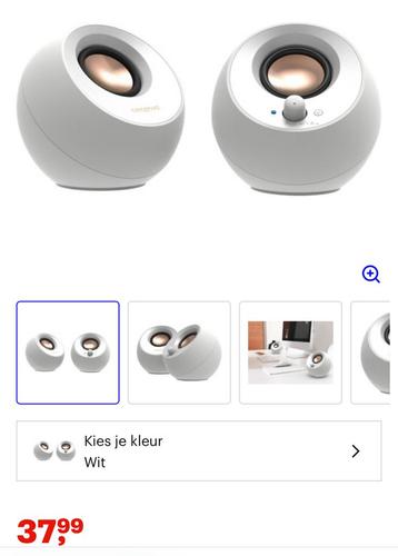 Creative Pebble V3 computer luidsprekers nieuw in doos beschikbaar voor biedingen