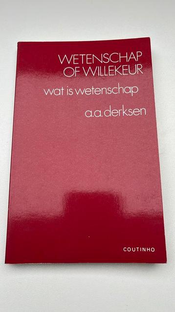 A.A. Derksen - Wetenschap of willekeur beschikbaar voor biedingen