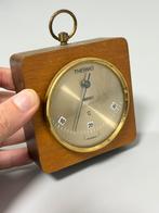 Vintage SUNDO Thermometer & Barometer — Houten Behuizing 9cm, Audio, Tv en Foto, Weerstations en Barometers, Barometer, Ophalen of Verzenden