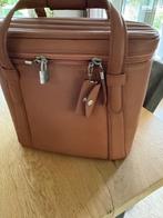 lederen Ferrari Make-up tas ,, Ophalen of Verzenden, Gebruikt, Bruin, Heer of Dame