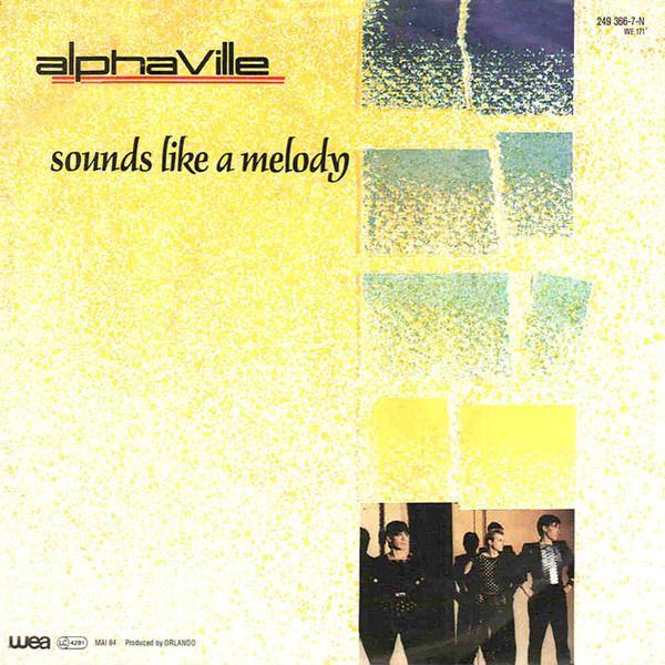 Alphaville – Sounds Like A Melody / Nieuwstaat / single 7, Cd's en Dvd's, Vinyl | Rock, Zo goed als nieuw, Poprock, Overige formaten