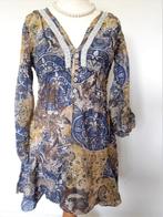 Zaza - prachtige zijden katoenen zomer jurk - mt 36, Kleding | Dames, Blouses en Tunieken, Zaza, Zo goed als nieuw, Maat 36 (S)