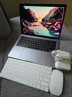 MacBook Pro 13" 2017 + Magic Keyboard, Magic Mouse, Oplader, Computers en Software, Apple Macbooks, Gebruikt, 2 tot 3 Ghz, Qwerty