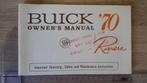 1970 Buick Riviera. First edition, Owner's Manual., Verzenden