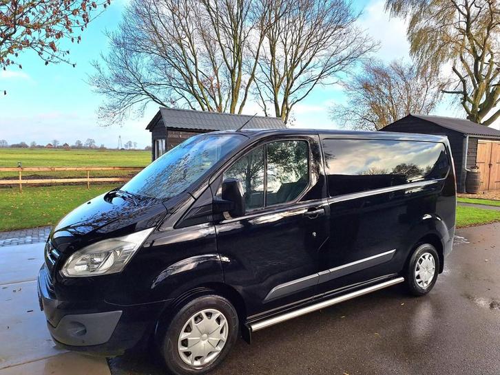 Ford Transit Custom 290 2.0 TDCI L1H1 Sport 3 Zitplaatsen, N, Auto's, Bestelauto's, Bedrijf, Te koop, ABS, Airbags, Airconditioning