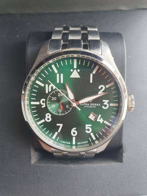 Alpha Sierra Homage İWC watch Miyota cal., Sieraden, Tassen en Uiterlijk, Sporthorloges, Nieuw, iOS, Ophalen of Verzenden