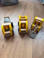 Houten Bouwauto's Set - Goede Staat, Kinderen en Baby's, Speelgoed | Houten speelgoed, Ophalen of Verzenden, Zo goed als nieuw