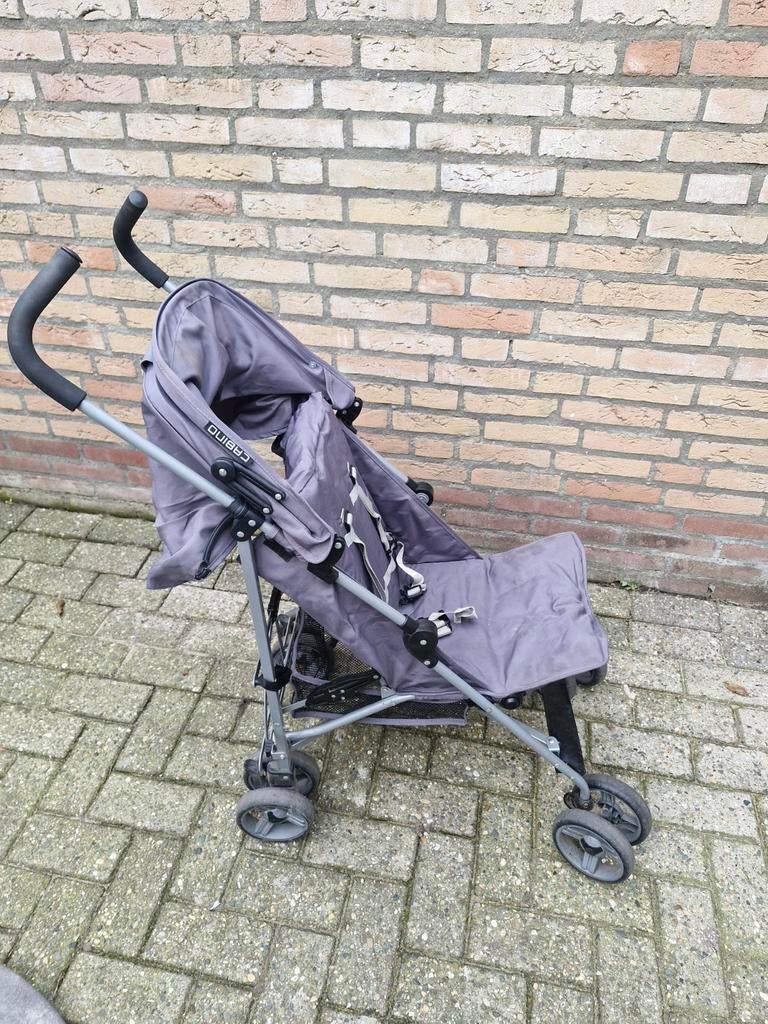 Cabino buggy met reiszak, Ophalen