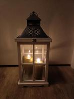 Lantaarn, 50 tot 75 cm, Ophalen of Verzenden, Zo goed als nieuw, Grijs