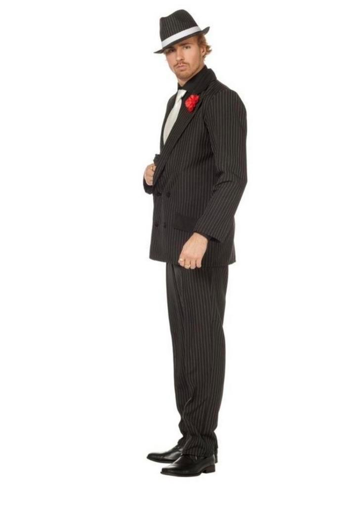 Maffia / gangster pakken te huur, Kleding | Dames, Carnavalskleding en Feestkleding, Gedragen, Carnaval, Maat 46/48 (XL) of groter