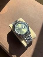 Datejust green dial 41 mm, Sieraden, Tassen en Uiterlijk, Horloges | Heren, Staal, Verzenden, Polshorloge, Rolex