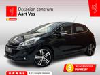 Peugeot 208 PureTech 110 GT-line | Apple Carplay/Android Aut, Auto's, Peugeot, Voorwielaandrijving, Gebruikt, Zwart, Leder en Stof