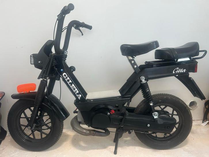 Citta Gilera Piaggio - Klassieker! Zwart, Fietsen en Brommers, Brommers | Vespa, Gebruikt, Overige modellen, Maximaal 45 km/u