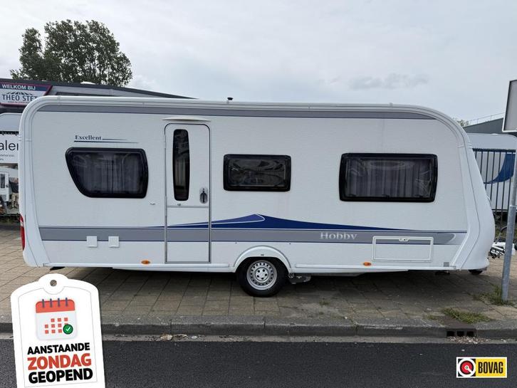 Hobby Excellent 540 UFE, met mover & voortent (Zonda, Caravans en Kamperen, Caravans, Bedrijf, tot en met 4, 1000 - 1250 kg, Rondzit