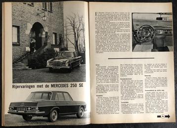Mercedes 280 S - 250 SE ( W108 ) testen in Autokampioen beschikbaar voor biedingen