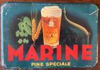 Marine Fine Speciale, Verzamelen, Merken en Reclamevoorwerpen, Ophalen of Verzenden, Gebruikt, Reclamebord