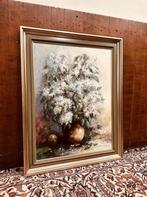 Stilleven Bloemen Schilderij van Theo van der Poel, Antiek en Kunst, Ophalen of Verzenden