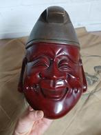 Japanse vintage / antieke omen masker Ebisu