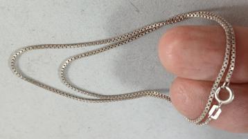 Zilveren ketting Venetiaans 40 cm 1,2 mm 835 zilver beschikbaar voor biedingen