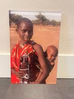 Foto op Plexiglas Masai Vrouw met Kind Afrika, Minder dan 50 cm, Nieuw, Ophalen of Verzenden, Foto of Poster