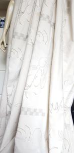gordijn 136 x 240 gevoerd verduisterend Chivasso designer, Chivasso verduisterend gevoerd voordeur gordijn, Wit, 100 tot 150 cm