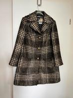 Luisa Cerano mantel ruiten Nieuw!, Ophalen, Nieuw, Maat 38/40 (M), Bruin
