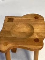 ERA Herbst kruk eikenhout vintage jaren 90 stool krukje, Ophalen of Verzenden, Gebruikt, Hout