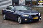 BMW 2-serie Cabrio 220i EERSTE EIGENAAR, Auto's, BMW, Automaat, Achterwielaandrijving, Gebruikt, Euro 6