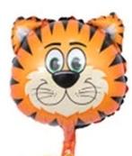 Folie ballon dieren * leeuw, tijger, zebra, koe of giraf, Ophalen of Verzenden, Nieuw, Versiering, Verjaardag