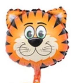 Folie ballon dieren * leeuw, tijger, zebra, koe of giraf, Hobby en Vrije tijd, Feestartikelen, Nieuw, Versiering, Verjaardag, Ophalen of Verzenden