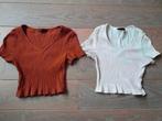 2 tops  / T-shirts van Shein,  maat S., Ophalen of Verzenden, Zo goed als nieuw, Korte mouw, Maat 36 (S)