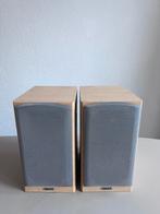 Tannoy Mercury mx1 - Light Maple Boekenplank Speakers, Audio, Tv en Foto, Luidsprekers, Gebruikt, 60 tot 120 watt, Front, Rear of Stereo speakers